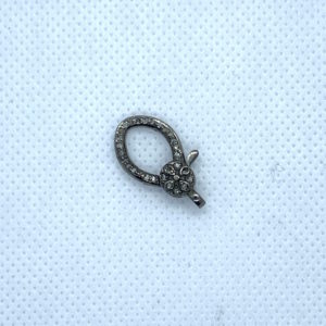 Paved Diamond Clasp 23mm x 12mm