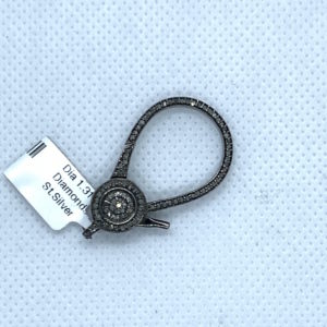 Paved Diamond Clasp 35mm x 20mm