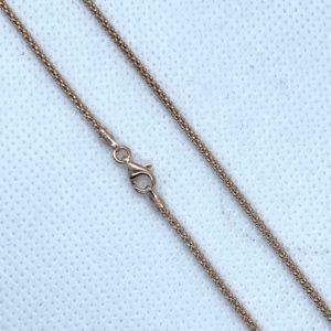 Rose Gold Filled Popcorn Chain 1.5mm with Clasp