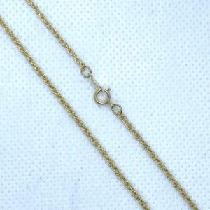 Gold Filled Rope Chain 1.85mm with Clasp