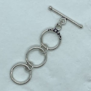Toggle Clasp - 28 - 3 Ring Extension Toggle (Large)