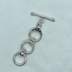 Toggle Clasp - 27 - 3 Ring Extension Toggle (Small)