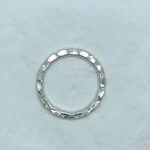 Hammered Finish Ring 26mm