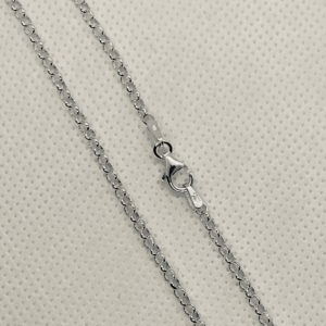 Stg. Silver ROLO -30 Chain with Clasp