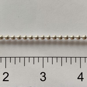 Sterling Silver 3.0mm Plain Smooth Ball Chain NX3MBCR36