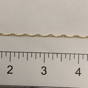 G. F. Bar Chain Curved 7.6mm N6993R18