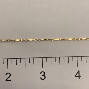 G. F. Bar Chain Diamond Shape N6994R22