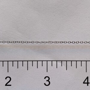 Sterling Silver Cable Chain BRH Fine RWLTR4