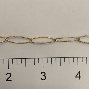 GPS Diamond Cut Chain Twisted Round Wire HVY N60429R22