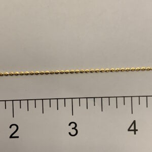 G. F. Diamond Cut Cable Chain N60525R8