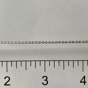 Sterling Silver Diamond Cut Cable Chain (1.5mm) N60525R6