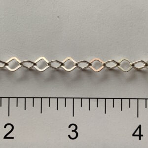 Sterling Silver FW Square Link NFWSQLR20