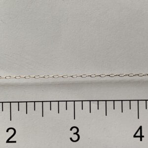 Sterling Silver Drawn Cable Chain RW Light N6906R4