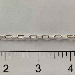 Sterling Silver Paper Clip Chain N6893R12