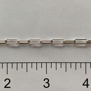 Sterling Silver Paper Clip Chain NXHVYPCR20