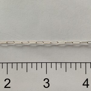 Sterling Silver Paper Clip Chain Extra Light N6903R6
