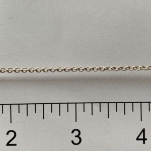 Sterling Silver Cable Chain HVY Textured (2.0mm) N60032R20