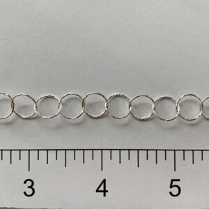 Sterling Silver Cable Diamond Cut Round Wire N60477-SILR18