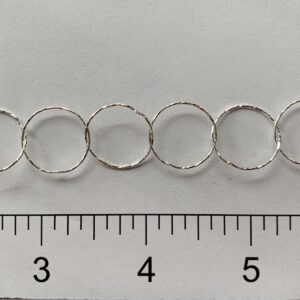 Sterling Silver Cable Diamond Cut Round Wire N60478-SILR18