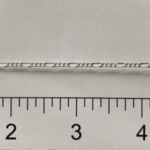 Sterling Silver Figaro Chain N6885R8