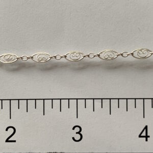 Sterling Silver Long & Short Chain Filligree N61055R24