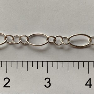 Sterling Silver Long & Short Chain RW HVY N60023R46