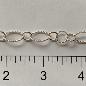 Sterling Silver Long & Short Chain TW N60025R32