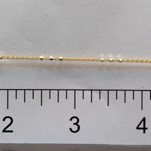 Sterling Silver New Satellite Chain N60523-GPSR10