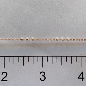 Sterling Silver New Satellite Chain N60523-RGPSR10