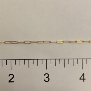 G. F. Paper Clip Chain N6771R20