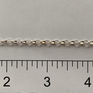 Sterling Silver Rolo Chain (Oval Small)