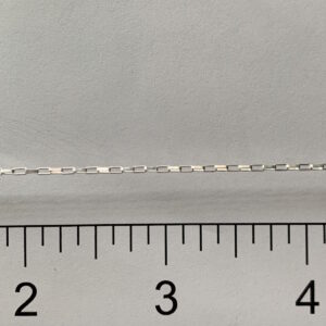 Sterling Silver Drawn FW Rolo Chain N019KV4R5