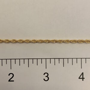 G. F. Rope Chain 2.5mm N6752R32