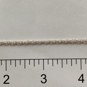 Sterling Silver 1.8mm Rope Chain N6791R12